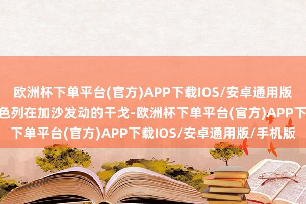 欧洲杯下单平台(官方)APP下载IOS/安卓通用版/手机版他们重申责骂以色列在加沙发动的干戈-欧洲杯下单平台(官方)APP下载IOS/安卓通用版/手机版