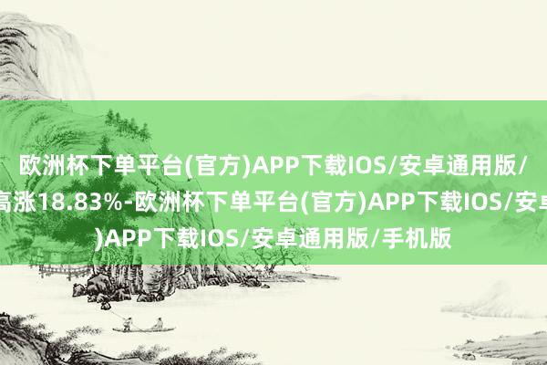 欧洲杯下单平台(官方)APP下载IOS/安卓通用版/手机版近3个月高涨18.83%-欧洲杯下单平台(官方)APP下载IOS/安卓通用版/手机版